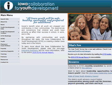 Tablet Screenshot of icyd.iowa.gov