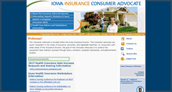 Desktop Screenshot of insuranceinfoexchange.iowa.gov