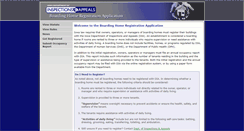 Desktop Screenshot of boardinghomeregistration.iowa.gov